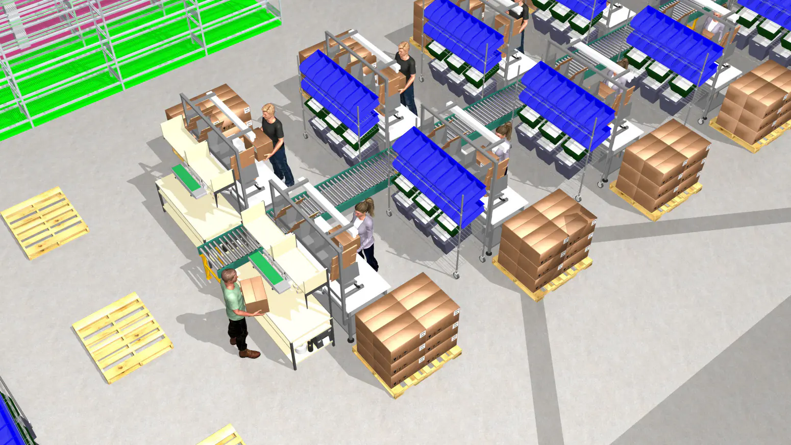 BioCare Packing area BioCare Packing area