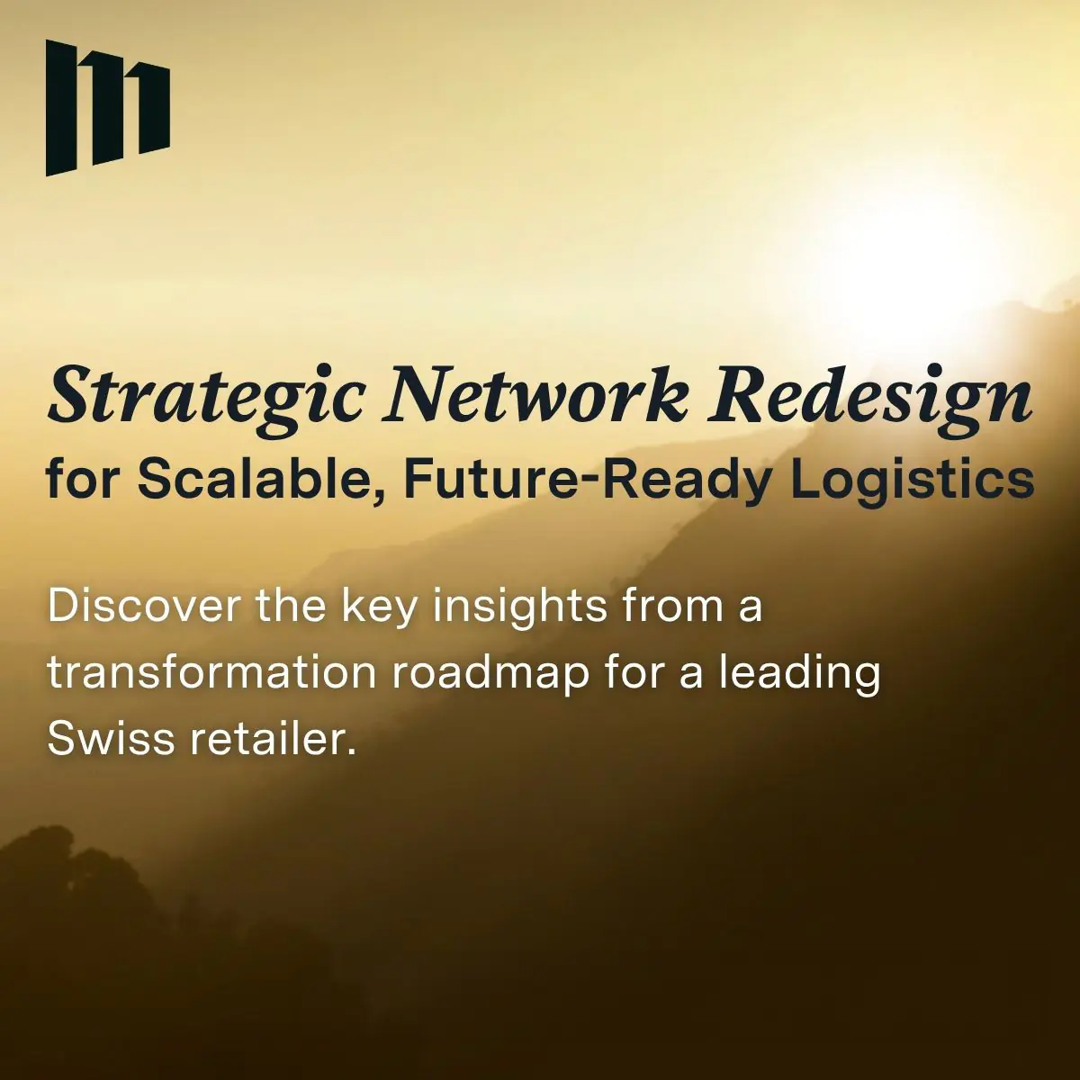 Case Study Strategic Network Design